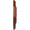 Ekena Millwork Wakefield Ceiling Medallion (Fits Canopies up to 3 5/8"), Hnd-Painted Firebrick, 11 3/4"OD x 1 1/4"P CM11WAFIF - alternate 3